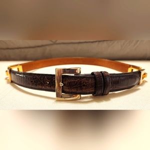 Joan & David Belt w/ Embellishments Size M